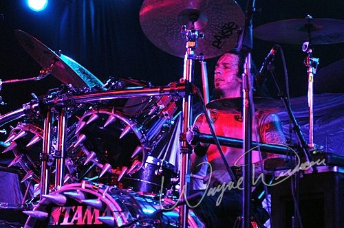 Five Finger Death Punch at The Valarium Knoxville, TN on May 6, 2008 &mdash; concert photo by Wayne Dennon