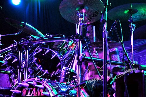 Five Finger Death Punch at The Valarium Knoxville, TN on May 6, 2008 &mdash; concert photo by Wayne Dennon