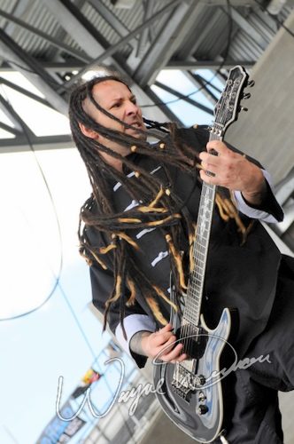 Five Finger Death Punch at Columbus Crew Stadium Columbus, OH on May 18, 2008 &mdash; concert photo by Wayne Dennon