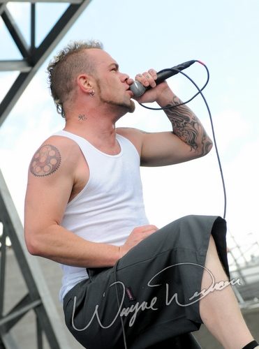 Five Finger Death Punch at Columbus Crew Stadium Columbus, OH on May 18, 2008 &mdash; concert photo by Wayne Dennon
