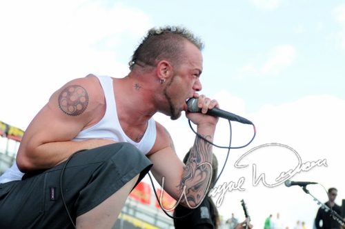 Five Finger Death Punch at Columbus Crew Stadium Columbus, OH on May 18, 2008 &mdash; concert photo by Wayne Dennon