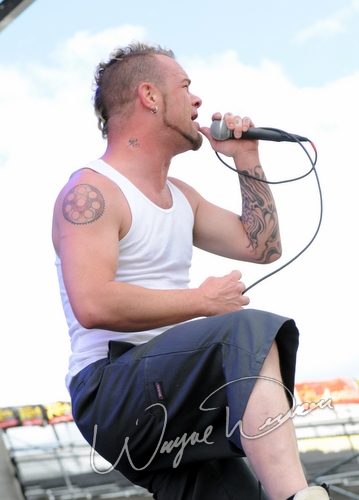 Five Finger Death Punch at Columbus Crew Stadium Columbus, OH on May 18, 2008 &mdash; concert photo by Wayne Dennon