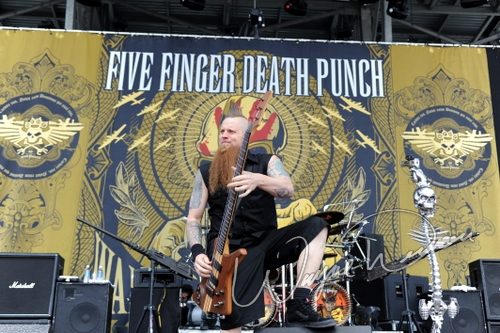 Five Finger Death Punch at Columbus Crew Stadium Columbus, OH on May 23, 2010 &mdash; concert photo by Wayne Dennon