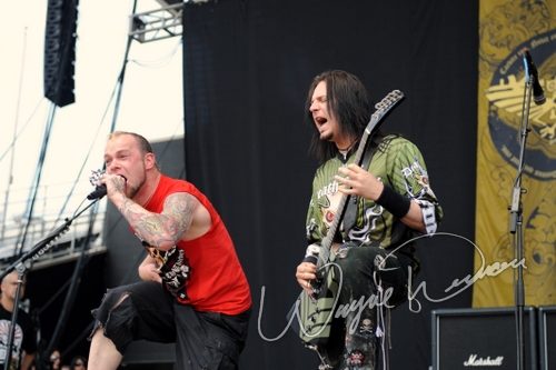Five Finger Death Punch at Columbus Crew Stadium Columbus, OH on May 23, 2010 &mdash; concert photo by Wayne Dennon