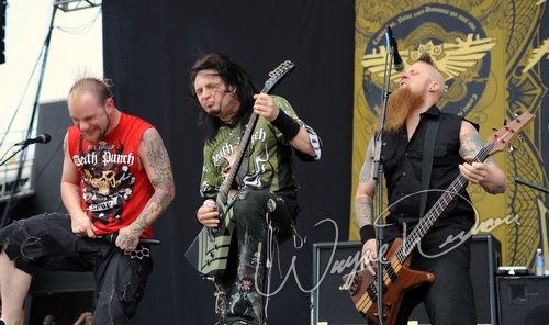 Five Finger Death Punch at Columbus Crew Stadium Columbus, OH on May 23, 2010 &mdash; concert photo by Wayne Dennon
