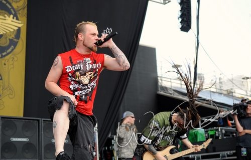 Five Finger Death Punch at Columbus Crew Stadium Columbus, OH on May 23, 2010 &mdash; concert photo by Wayne Dennon