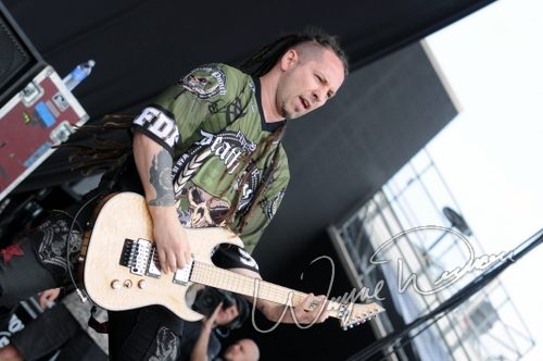 Five Finger Death Punch at Columbus Crew Stadium Columbus, OH on May 23, 2010 &mdash; concert photo by Wayne Dennon
