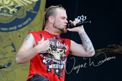 Five Finger Death Punch at Columbus Crew Stadium Columbus, OH on May 23, 2010 &mdash; concert photo by Wayne Dennon
