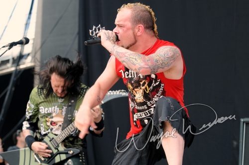 Five Finger Death Punch at Columbus Crew Stadium Columbus, OH on May 23, 2010 &mdash; concert photo by Wayne Dennon