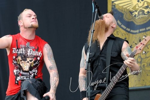 Five Finger Death Punch at Columbus Crew Stadium Columbus, OH on May 23, 2010 &mdash; concert photo by Wayne Dennon