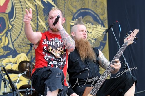 Five Finger Death Punch at Columbus Crew Stadium Columbus, OH on May 23, 2010 &mdash; concert photo by Wayne Dennon