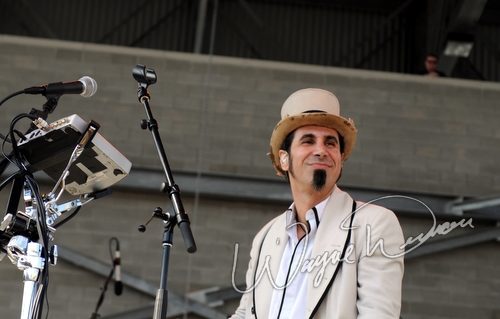 Serj Tankian at Columbus Crew Stadium Columbus, OH on May 17, 2008 &mdash; concert photo by Wayne Dennon