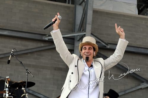 Serj Tankian at Columbus Crew Stadium Columbus, OH on May 17, 2008 &mdash; concert photo by Wayne Dennon