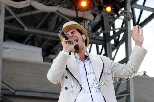 Serj Tankian at Columbus Crew Stadium Columbus, OH on May 17, 2008 &mdash; concert photo by Wayne Dennon