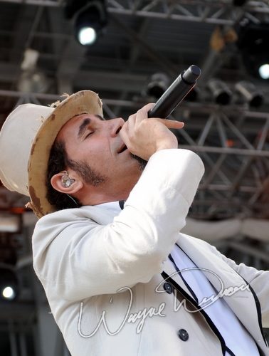 Serj Tankian at Columbus Crew Stadium Columbus, OH on May 17, 2008 &mdash; concert photo by Wayne Dennon