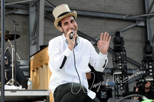 Serj Tankian at Columbus Crew Stadium Columbus, OH on May 17, 2008 &mdash; concert photo by Wayne Dennon