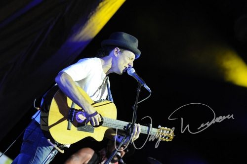 Jason Mraz at National City Pavilion Cincinnati, OH on May 25, 2008 &mdash; concert photo by Wayne Dennon