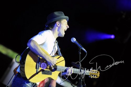 Jason Mraz at National City Pavilion Cincinnati, OH on May 25, 2008 &mdash; concert photo by Wayne Dennon