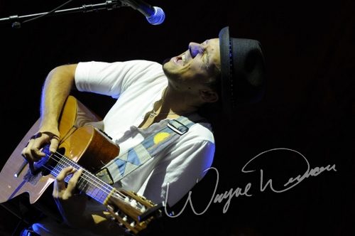 Jason Mraz at National City Pavilion Cincinnati, OH on May 25, 2008 &mdash; concert photo by Wayne Dennon