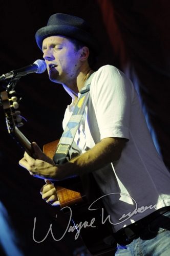 Jason Mraz at National City Pavilion Cincinnati, OH on May 25, 2008 &mdash; concert photo by Wayne Dennon