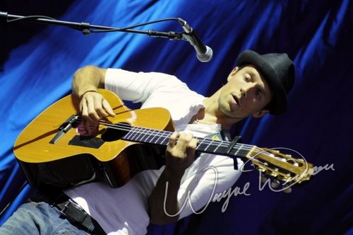 Jason Mraz at National City Pavilion Cincinnati, OH on May 25, 2008 &mdash; concert photo by Wayne Dennon