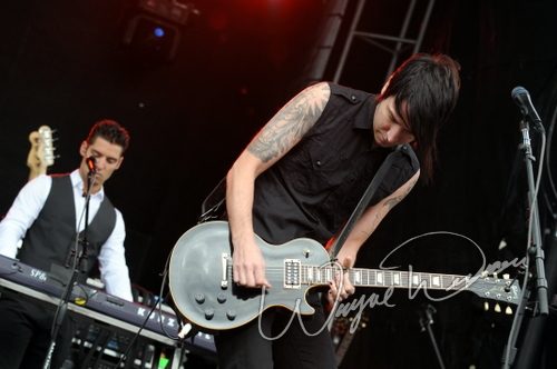 Ashes Divide at Columbus Crew Stadium Columbus, OH on May 17, 2008 &mdash; concert photo by Wayne Dennon