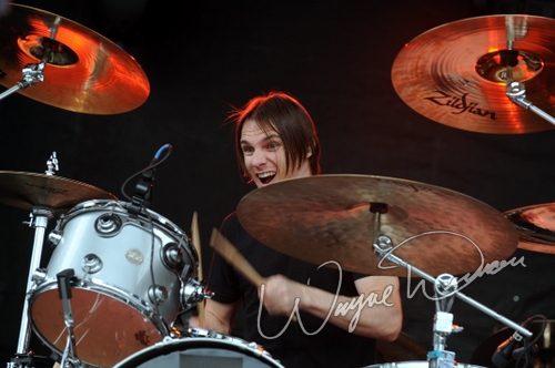 Ashes Divide at Columbus Crew Stadium Columbus, OH on May 17, 2008 &mdash; concert photo by Wayne Dennon