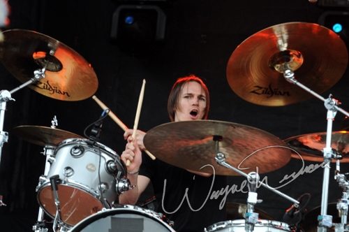 Ashes Divide at Columbus Crew Stadium Columbus, OH on May 17, 2008 &mdash; concert photo by Wayne Dennon