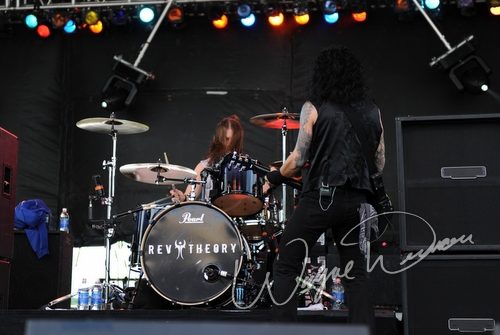 Rev Theory at Columbus Crew Stadium Columbus, OH on May 16, 2009 &mdash; concert photo by Wayne Dennon