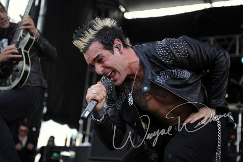 Rev Theory at Columbus Crew Stadium Columbus, OH on May 16, 2009 &mdash; concert photo by Wayne Dennon