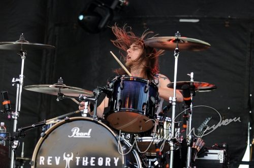 Rev Theory at Columbus Crew Stadium Columbus, OH on May 16, 2009 &mdash; concert photo by Wayne Dennon