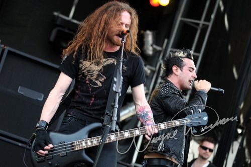 Rev Theory at Columbus Crew Stadium Columbus, OH on May 16, 2009 &mdash; concert photo by Wayne Dennon