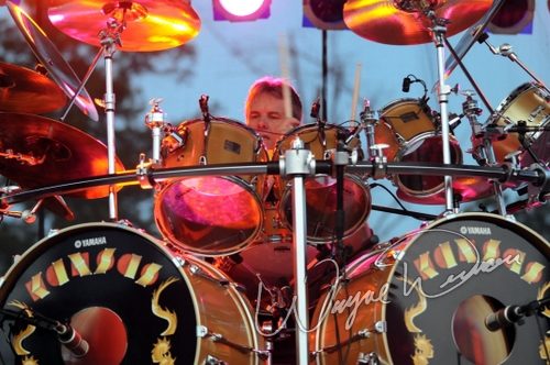 Kansas at Miami Meadows Park Milford, OH on July 12, 2008 &mdash; concert photo by Wayne Dennon