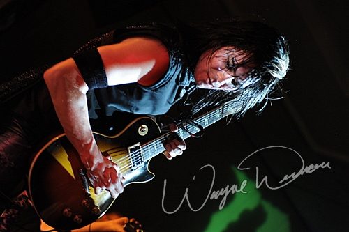 Alice Cooper concert photo by Wayne Dennon