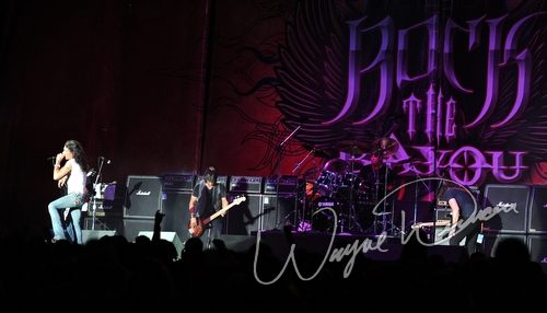 Ratt at Rock the Bayou grounds Houston, TX on August 29, 2008 &mdash; concert photo by Wayne Dennon