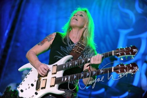 Lita Ford at Rock the Bayou grounds Houston, TX on August 30, 2008 &mdash; concert photo by Wayne Dennon