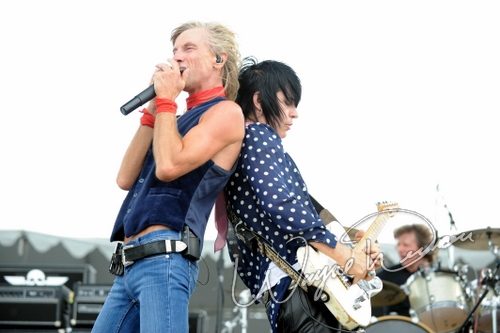 Kix at Rock the Bayou grounds Houston, TX on September 1, 2008 &mdash; concert photo by Wayne Dennon