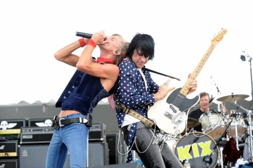Kix at Rock the Bayou grounds Houston, TX on September 1, 2008 &mdash; concert photo by Wayne Dennon