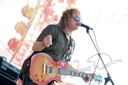 Y&T at Rock the Bayou grounds Houston, TX on August 29, 2008 &mdash; concert photo by Wayne Dennon