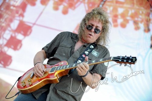 Y&T at Rock the Bayou grounds Houston, TX on August 29, 2008 &mdash; concert photo by Wayne Dennon
