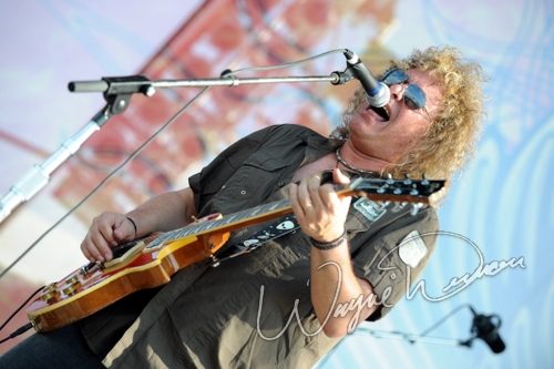Y&T at Rock the Bayou grounds Houston, TX on August 29, 2008 &mdash; concert photo by Wayne Dennon