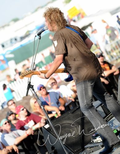 Y&T at Rock the Bayou grounds Houston, TX on August 29, 2008 &mdash; concert photo by Wayne Dennon