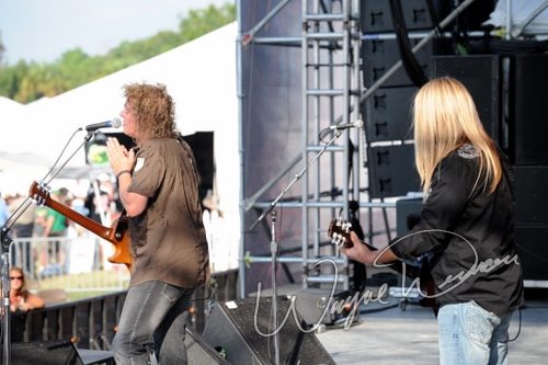Y&T at Rock the Bayou grounds Houston, TX on August 29, 2008 &mdash; concert photo by Wayne Dennon