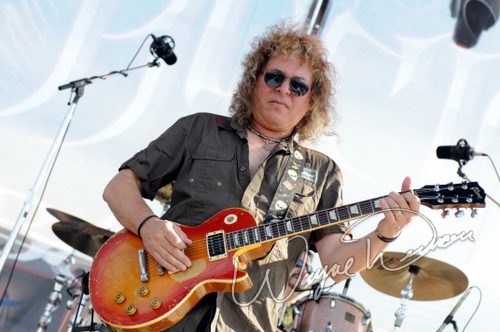 Y&T at Rock the Bayou grounds Houston, TX on August 29, 2008 &mdash; concert photo by Wayne Dennon