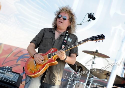 Y&T at Rock the Bayou grounds Houston, TX on August 29, 2008 &mdash; concert photo by Wayne Dennon