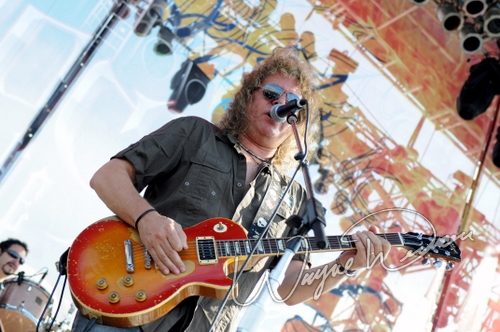 Y&T at Rock the Bayou grounds Houston, TX on August 29, 2008 &mdash; concert photo by Wayne Dennon