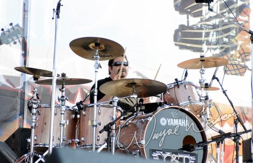 Y&T at Rock the Bayou grounds Houston, TX on August 29, 2008 &mdash; concert photo by Wayne Dennon