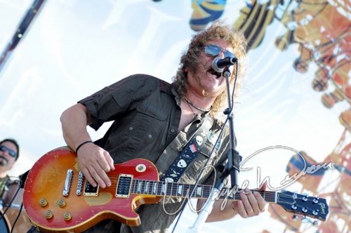 Y&T at Rock the Bayou grounds Houston, TX on August 29, 2008 &mdash; concert photo by Wayne Dennon