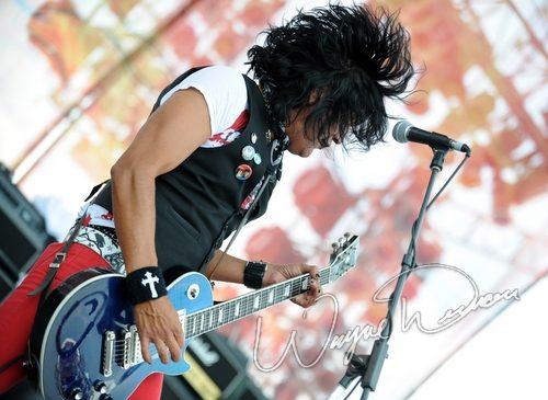 Bullet Boys at Rock the Bayou grounds Houston, TX on August 30, 2008 &mdash; concert photo by Wayne Dennon