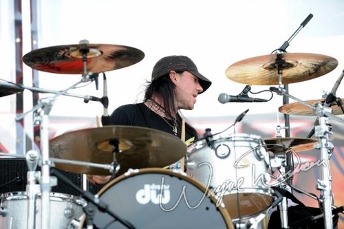 Bullet Boys at Rock the Bayou grounds Houston, TX on August 30, 2008 &mdash; concert photo by Wayne Dennon